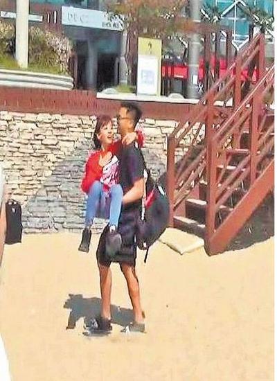 疑陈意涵男友曝光 二人默契作答玩公主抱